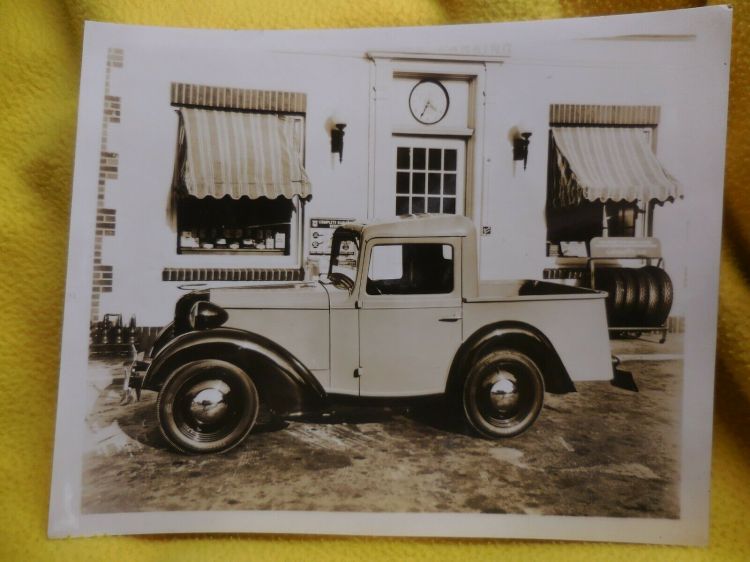 American Bantam press photo Round Bed pickup