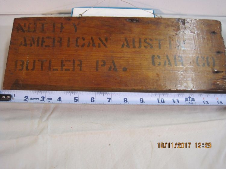 American Austin Crate
