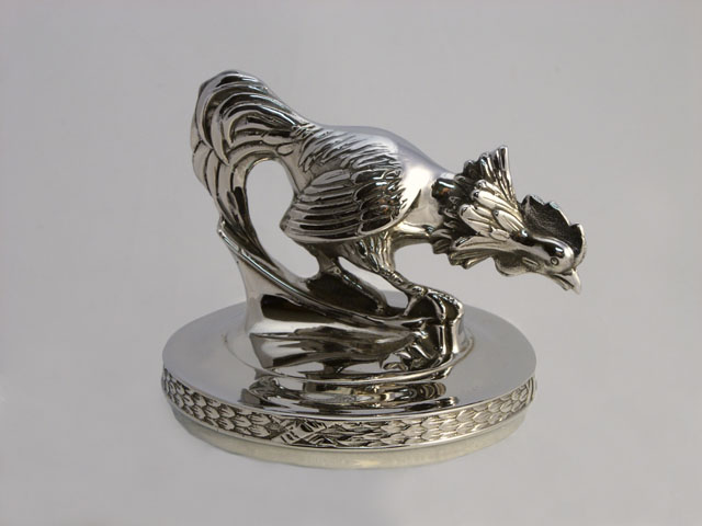 stainless rooster