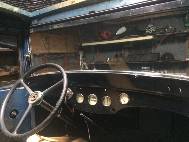 1931 American Austin for sale dash board steering wheel interior