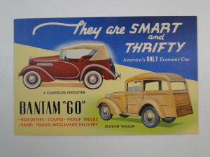 Bantam Woody Postcard 1