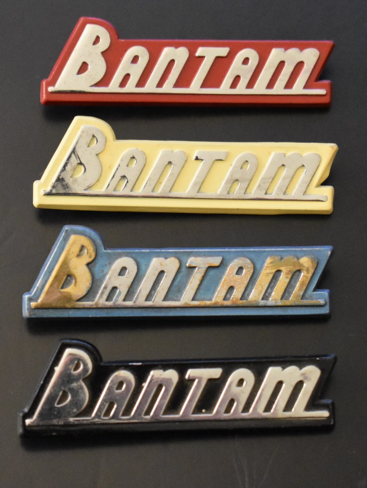 Backfilled Bantam emblems 1