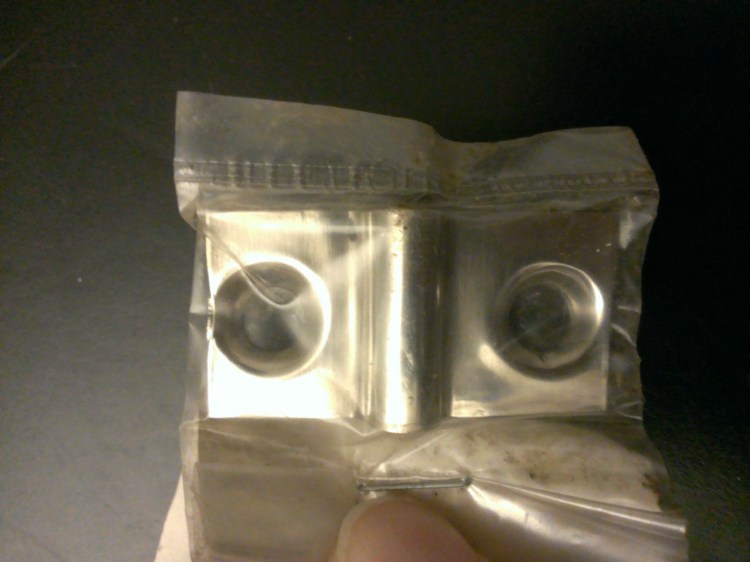 Reproduction Hood Retainer Piece 3