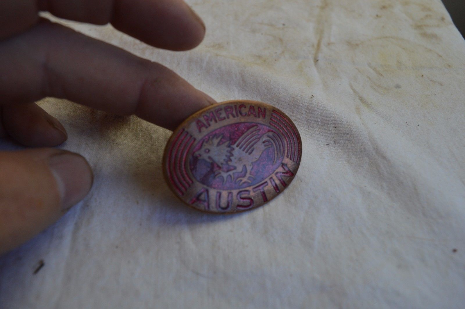 American Austin Radiator Badge 2