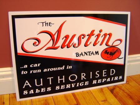 reproduction american austin sign