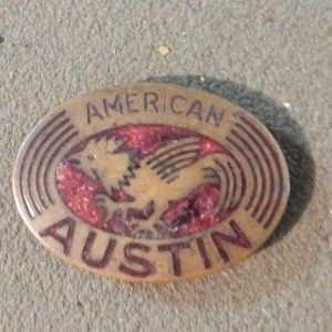 1930 - 1934 American Austin Radiator Badge