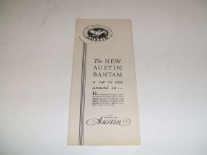 American Austin Brochure 1