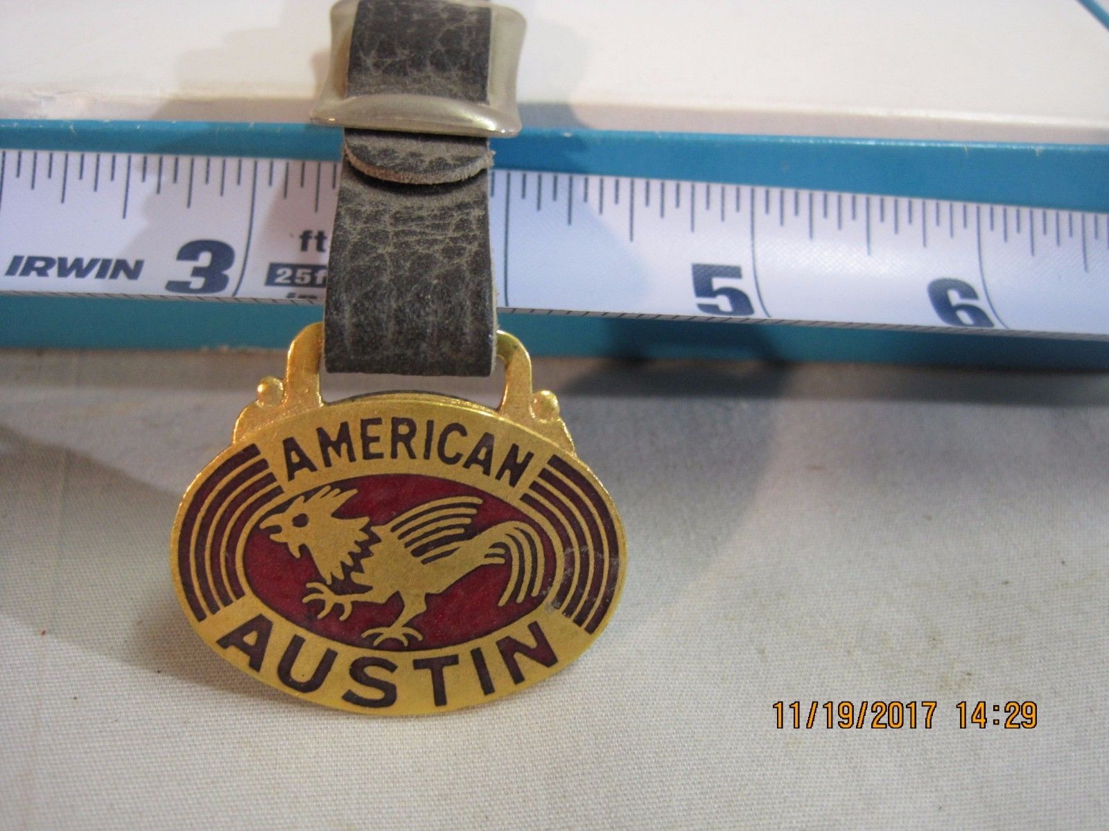 American Austin Badge Fob 3